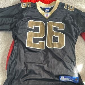 NFL Saints Black and Gold Jersey